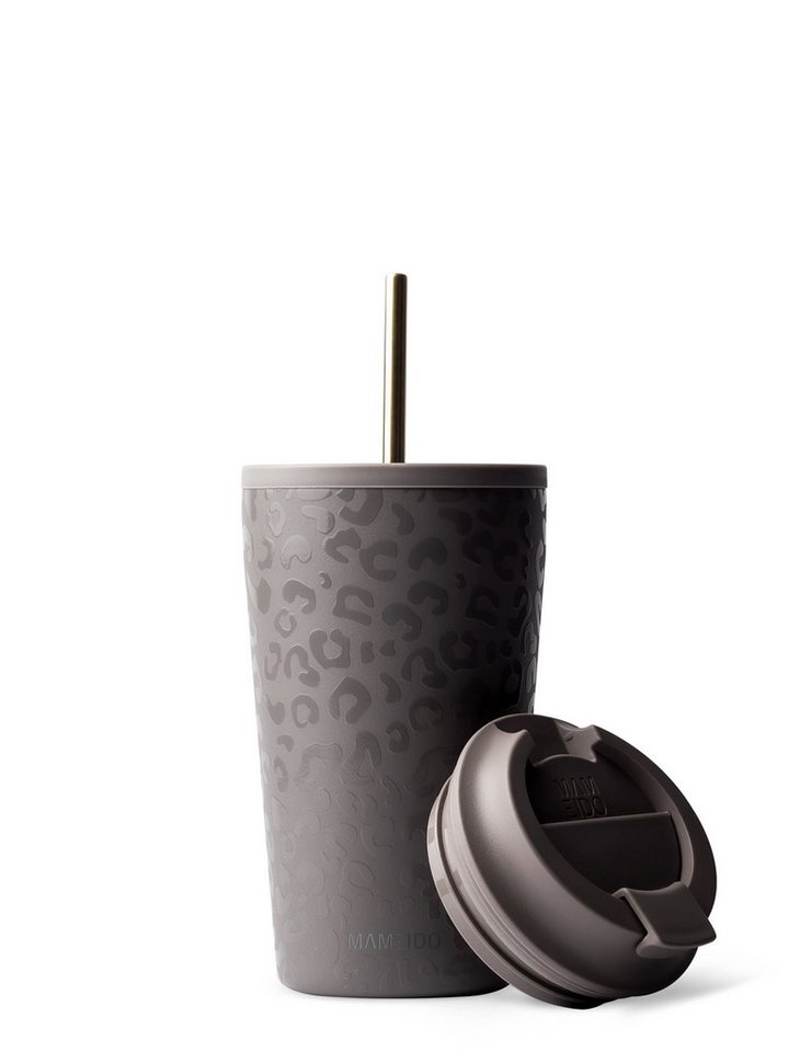 MAMEIDO Thermobecher, Edelstahl, Kunststoff, Silikon, doppelwandig isoliert, auslaufsicher in 350ml, 470ml, 700ml & 1200ml MAMEIDO Thermobecher, Edelstahl, Kunststoff, Silikon, doppelwandig isoliert, auslaufsicher in 350ml, 470ml, 700ml & 1200ml von MAMEIDO