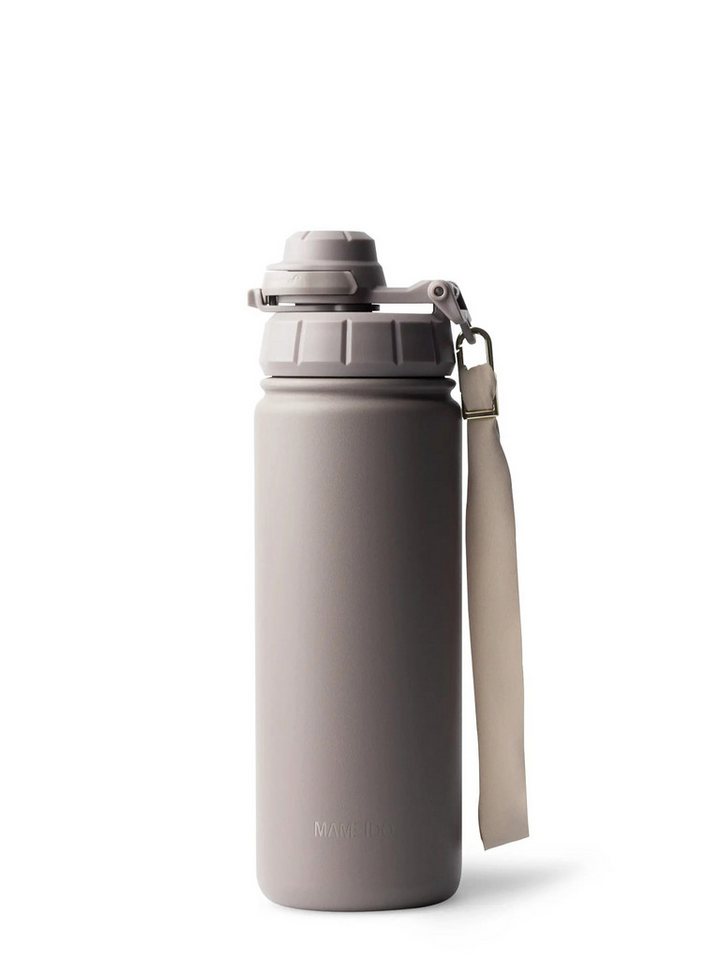 MAMEIDO Thermoflasche, mit 2-in-1 Deckel, Strohhalm und Handschlaufe in 500 ml, 700 ml & 1,2l von MAMEIDO