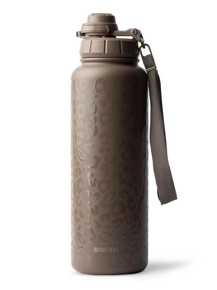 MAMEIDO Thermoflasche, mit 2-in-1 Deckel, Strohhalm und Handschlaufe in 500 ml, 700 ml & 1,2l MAMEIDO Thermoflasche, mit 2-in-1 Deckel, Strohhalm und Handschlaufe in 500 ml, 700 ml & 1,2l von MAMEIDO