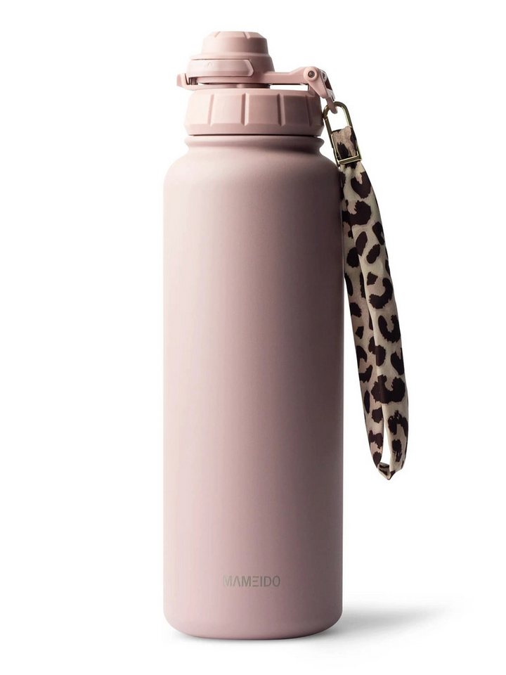 MAMEIDO Thermoflasche, mit 2-in-1 Deckel, Strohhalm und Handschlaufe in 500 ml, 700 ml & 1,2l MAMEIDO Thermoflasche, mit 2-in-1 Deckel, Strohhalm und Handschlaufe in 500 ml, 700 ml & 1,2l von MAMEIDO