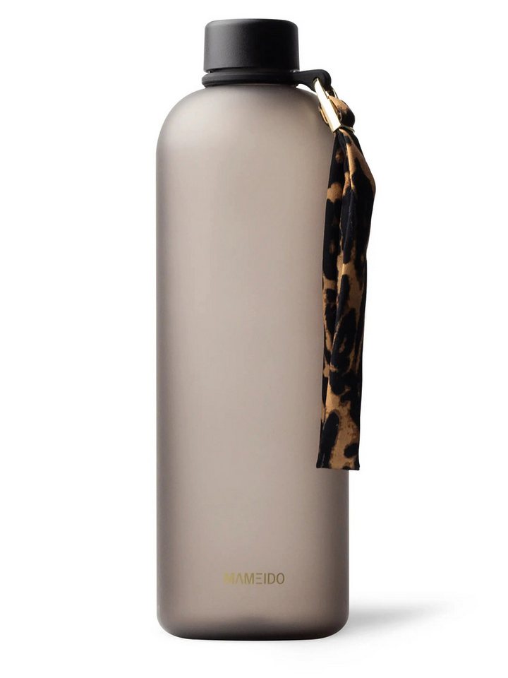 MAMEIDO Trinkflasche, auslaufsicher mit Zeitmarkierung und Handschlaufe in 1000 ml & 1500 ml von MAMEIDO