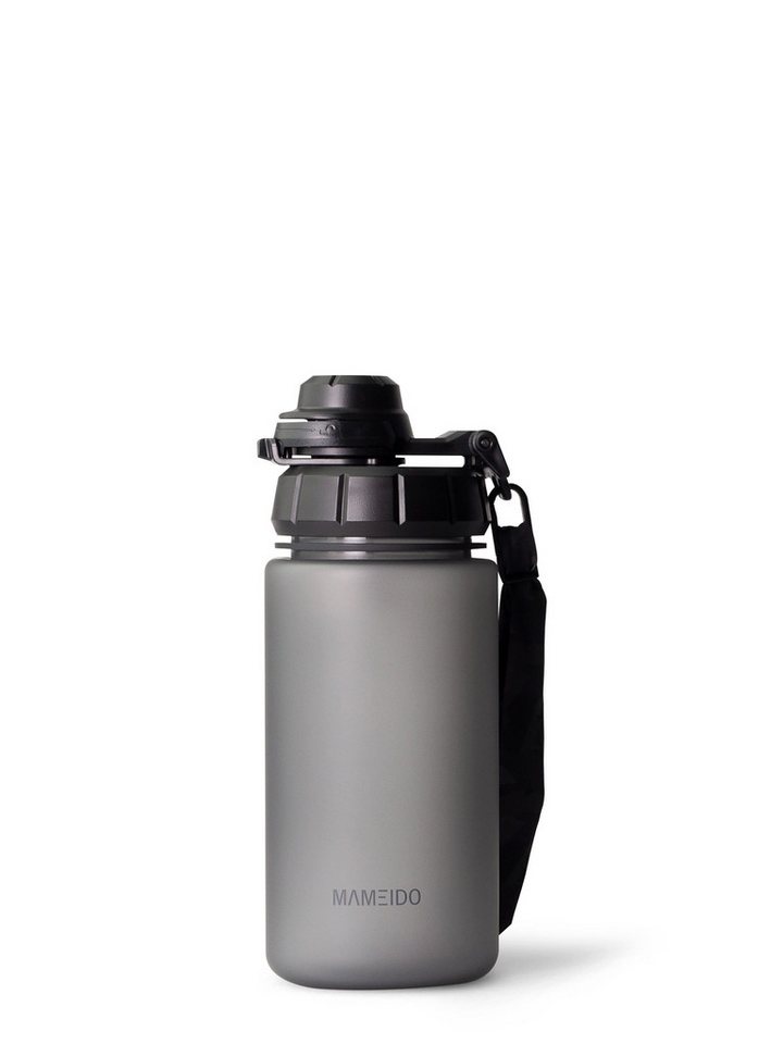 MAMEIDO Trinkflasche, mit 2-in-1 Deckel, Zeitmarkierung, Handschlaufe in 0,5l, 1l, 1,5l & 2l MAMEIDO Trinkflasche, mit 2-in-1 Deckel, Zeitmarkierung, Handschlaufe in 0,5l, 1l, 1,5l & 2l von MAMEIDO