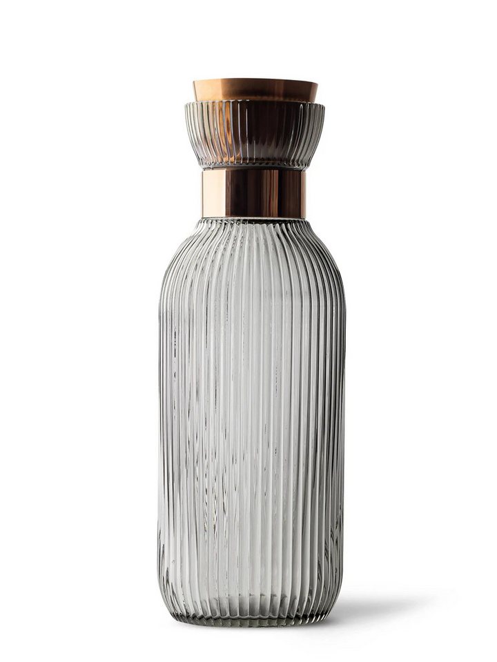 MAMEIDO Wasserkaraffe, aus mundgeblasenem Kristallglas mit edlem Ausgießer in 1 l und 1,5 l von MAMEIDO