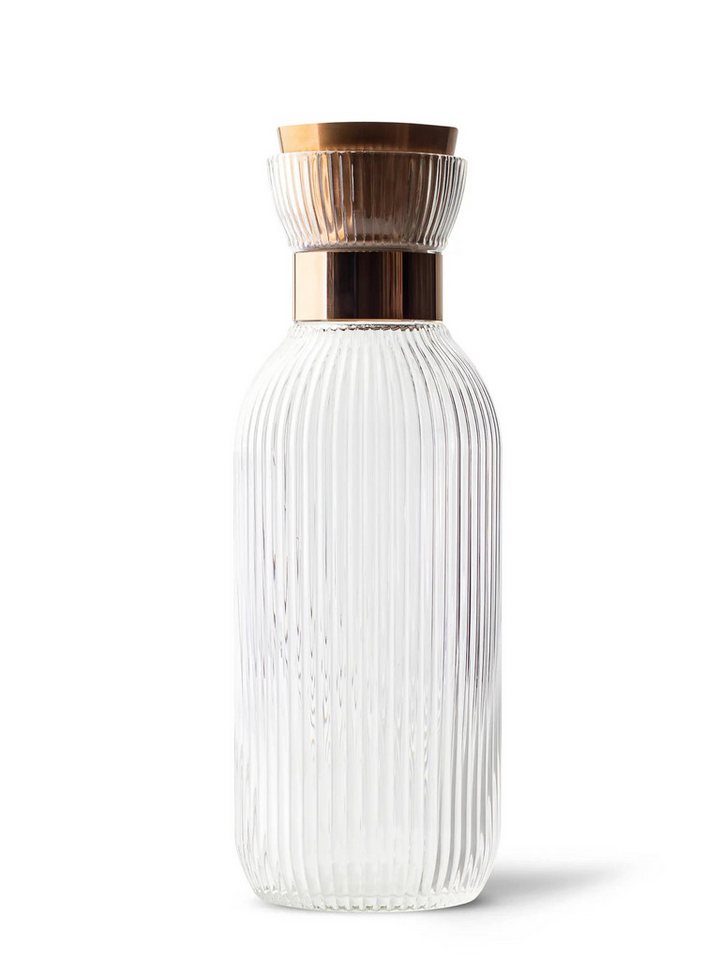 MAMEIDO Wasserkaraffe, aus mundgeblasenem Kristallglas mit edlem Ausgießer in 1 l und 1,5 l von MAMEIDO