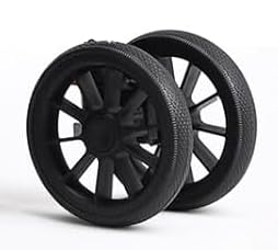 MAMIZO Hundebuggy Räder,Tragbares Haustiernest Räder,360°Doppelräder von MAMIZO