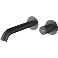 Mamoli - Einhebel-Wandwaschtischmischer in Mattschwarz Tuttodunpezzo 47170000002K matt-schwarz von MAMOLI