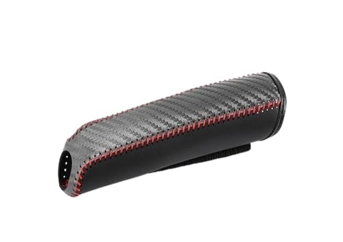 MAMXVKVZEU Auto Handbremsmanschette Für A4 B8 Auto Getriebe Handbremsabdeckung Schutzhülle(ROT) von MAMXVKVZEU