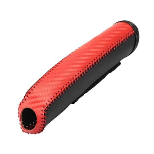 MAMXVKVZEU Auto Handbremsmanschette Für Jeep Für Wrangler Für Commander Für Grand Cherokee Auto Getriebe Handbremsabdeckung(ROT) von MAMXVKVZEU