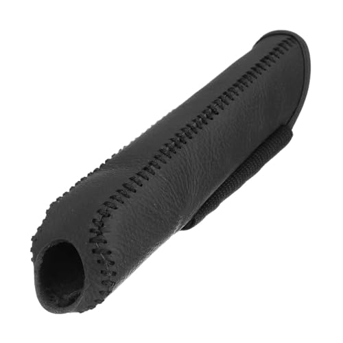 MAMXVKVZEU Auto Handbremsmanschette Für Peugeot Auto Handbremsabdeckung Schutzhülle(Schwarz) von MAMXVKVZEU