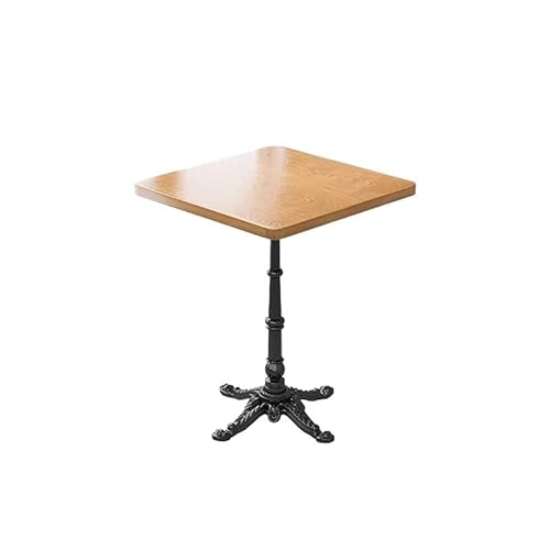 BABETRUE Stehtische Stehtisch, Retro-Bartisch aus Massivholz, geeignet for Cafés, Bars, Wohnungen, Lounges, Grillrestaurants Hoher Kneipentisch(A) von MANAFEEL