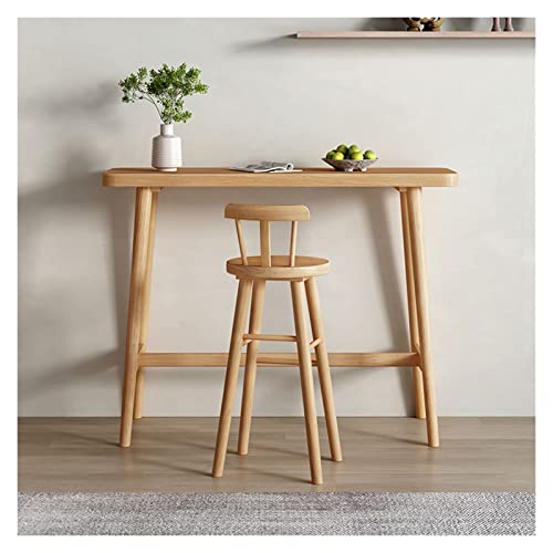 Bartische, 41 Zoll, Leisure Cafe, Bar, Tisch, Haus, Wohnzimmer, Wohnzimmer, Couade, Studium, langer Tisch, Bench nicht im Lieferumfang enthalten (120 x 45 x 105 cm) von MANAFEEL