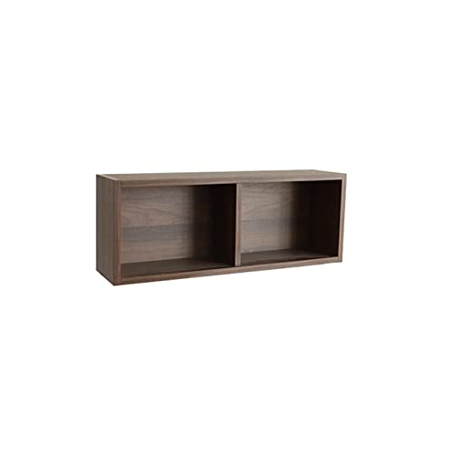 MANAFEEL Bücherregale Bücherregal für zu Hause an der Wand montiert auf einem Gitter Multi-Gitter Lagerregal Wohnzimmer im Büro Tür Wand montiert Bücherregal (B,S) von MANAFEEL