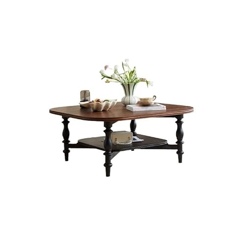 MANAFEEL Couchtisch aus Massivholz für Wohnzimmer, Couchtisch für Zuhause, geeignet für Balkon, Teetisch, Couchtisch für Wohnzimmer von MANAFEEL