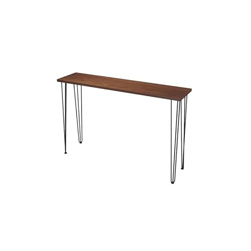 Stehtische Balkon-Stehtisch aus Massivholz, Langer Wandtisch aus Eisen for die Hausbar, geeignet for Bars, Cafés, Wohnungen Hoher Kneipentisch von MANAFEEL