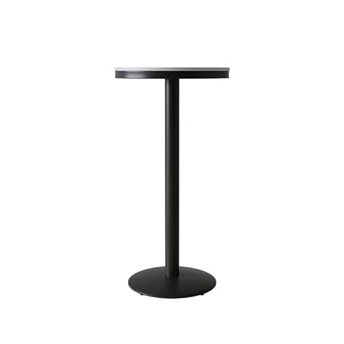 Stehtische Rock Board Runder Tisch Stehtisch Home High Table, Freizeit-Billardtisch im Billardzimmer, Geeignet for Cafés, Bars, Lounges Hoher Kneipentisch(M) von MANAFEEL