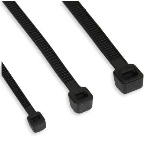 MANAX Kabelbinder schwarz Länge: 300mm Breite: 3,6mm - 200 Stück von MANAX