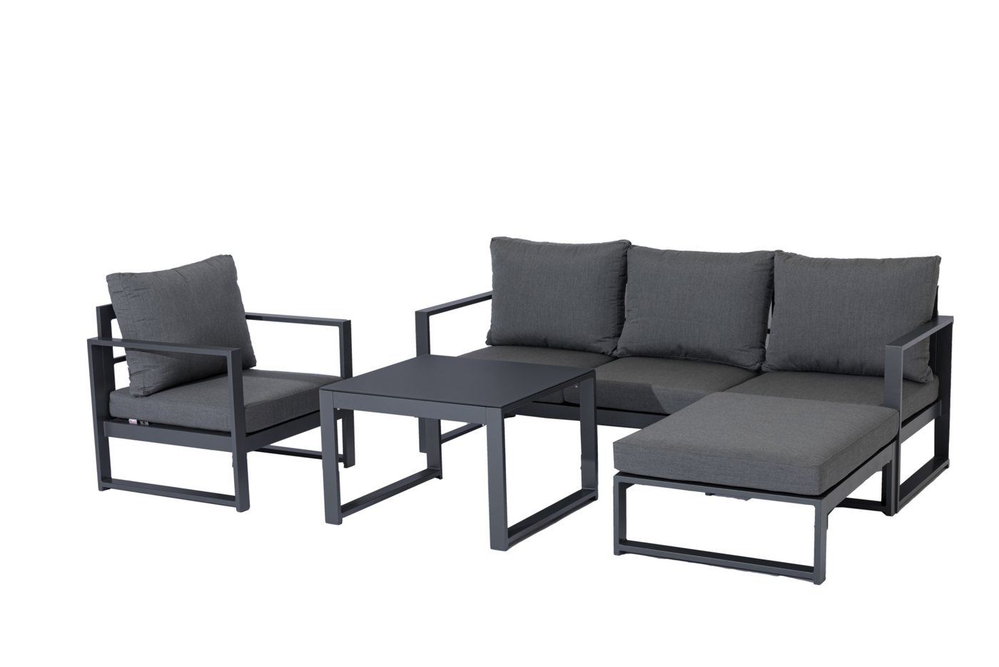 MANDALIKA Garden Gartenlounge-Set Lounge Sofa Set, Sessel & Hocker Belize Sunbrella® von MANDALIKA Garden