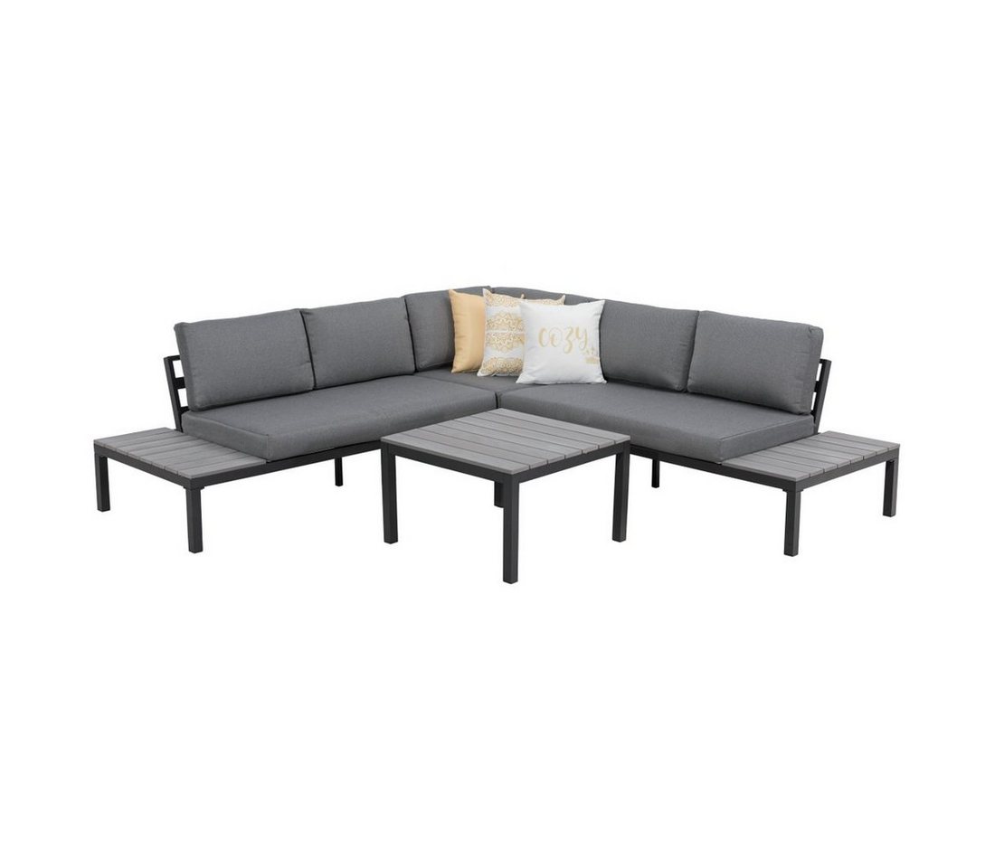 MANDALIKA Garden Loungeset Aluminium Eck Lounge Sofa Set Miro von MANDALIKA Garden