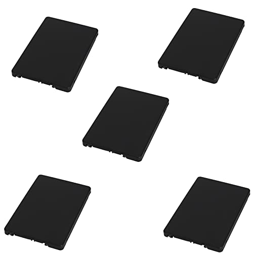 MANDDLAB 5X Mini Pcie MSATA SSD auf 2,5 Zoll SATA3 Adapterkarte mit Gehäuse 7mm Dicke Schwarz von MANDDLAB