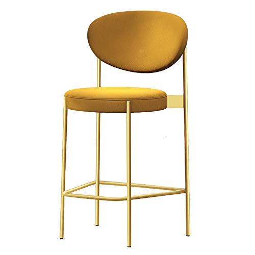 MANG Modern Barhocker 360° Drehstuhl Thekenhocker Retro Küchen-Esszimmerstuhl Grau Barstühle Mit Lehne Und Fußstütze, Grün/Schwarz/Blau von MANG