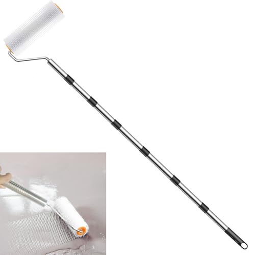 Entlüftungsroller Stachelwalze 204cm, Abnehmbarer Einziehbar Stachelwalze Ausgleichsmasse, Entlüftungswalze, Entlüftungswalze Set, Bodenbeschichtung Set Entlüftungsroller Stachelwalze 204cm, Abnehmbarer Einziehbar Stachelwalze Ausgleichsmasse, Entlüftungswalze, Entlüftungswalze Set, Bodenbeschichtung Set von MANGLI