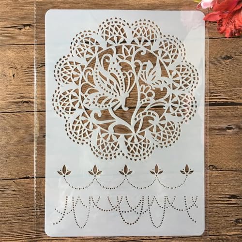 Schablonen für Kartenherstellung, A4, 29 x 21 cm, Mädchen, Blume, chinesische Wörter, Schablonen zum Malen auf Holz, Wand, Möbel, Leinwand, Stoff, Felsen, Kartenalbum, Papier, Sammelalbum, Dekoration Schablonen für Kartenherstellung, A4, 29 x 21 cm, Mädchen, Blume, chinesische Wörter, Schablonen zum Malen auf Holz, Wand, Möbel, Leinwand, Stoff, Felsen, Kartenalbum, Papier, Sammelalbum, Dekoration von MANGOUSONG