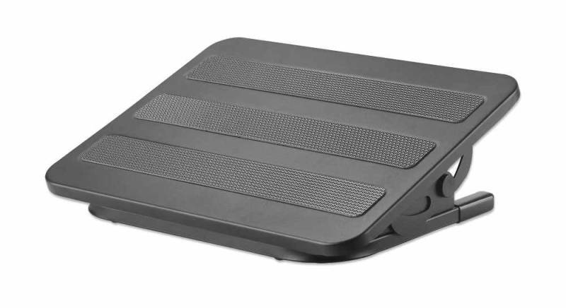 MANHATTAN Fußstütze Manhattan Ergonomische Fußstütze 300x380mm Fläche gummiert von MANHATTAN