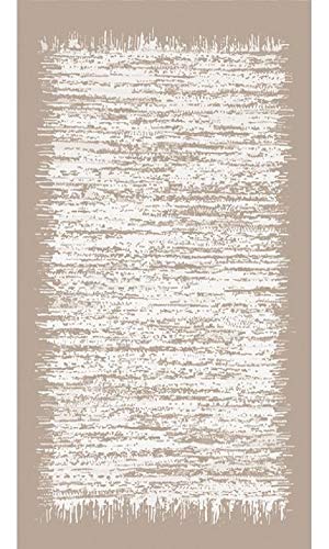 MANI TEXTILE TPS_BEIB_BEI_80 Teppich, Polyester, Beige, 80 x 150 von MANI TEXTILE