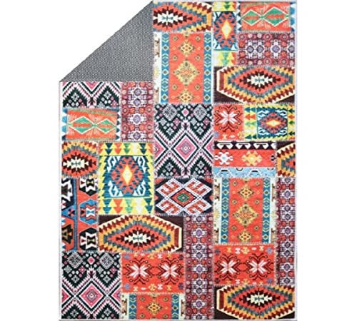 MANI TEXTILE TPS_ANDAL_120 Teppich, Polyester, mehrfarbig, 120 x 180 MANI TEXTILE TPS_ANDAL_120 Teppich, Polyester, mehrfarbig, 120 x 180 von MANI TEXTILE