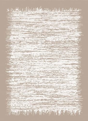 MANI TEXTILE TPS_BEIB_BEI_160 Teppich, Polyester, Beige, 160 x 230 von MANI TEXTILE