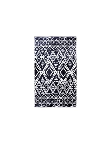 MANI TEXTILE TPS_BERB_ANT160 Teppich, Polyester, Anthrazit, 160 x 230 von MANI TEXTILE