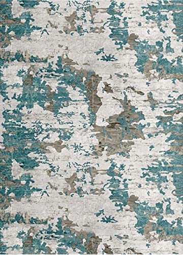 MANI TEXTILE TPS_BLU Teppich, Polyester, 120_x_180_cm von MANI TEXTILE