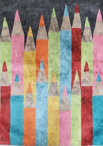 MANI TEXTILE TPS_COLOR_CRAY100 Teppich, Polyester, mehrfarbig, 100 x 150 MANI TEXTILE TPS_COLOR_CRAY100 Teppich, Polyester, mehrfarbig, 100 x 150 von MANI TEXTILE