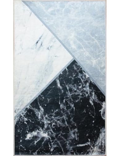 MANI TEXTILE TPS_MARBR_TRICO80 Teppich, Polyester, Grau, 80 x 150 MANI TEXTILE TPS_MARBR_TRICO80 Teppich, Polyester, Grau, 80 x 150 von MANI TEXTILE