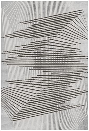 MANI TEXTILE Teppich, Grau, 120 x 180 cm von MANI TEXTILE