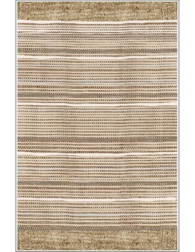 MANI TEXTILE Teppich Bahar, Beige, Weiß, 80 x 150 cm von MANI TEXTILE