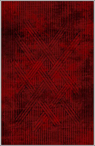 MANI TEXTILE Teppich Fisun, 300 x 400 cm, Rot von MANI TEXTILE