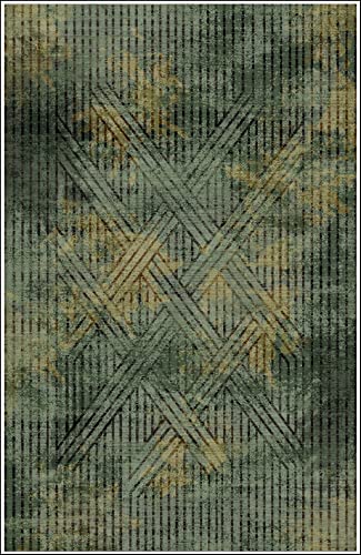 MANI TEXTILE Teppich Fisun, Grün, 120 x 180 cm von MANI TEXTILE