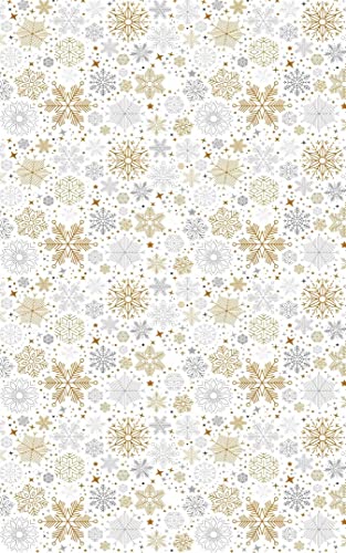 MANI TEXTILE - Teppich Weihnachtszauber Gold Maße – 70 x 140 cm von MANI TEXTILE