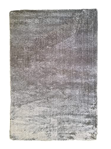 MANI TEXTILE - Teppich Manolya, grau, Maße: 80 x 150 cm von MANI TEXTILE