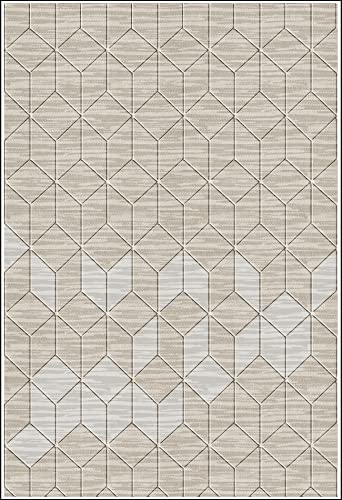 Mani Textile - Teppich Nil Beige, Maße: 120 x 180 cm von MANI TEXTILE