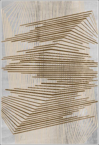 MANI TEXTILE Teppich Nour Gold, 80 x 150 cm von MANI TEXTILE