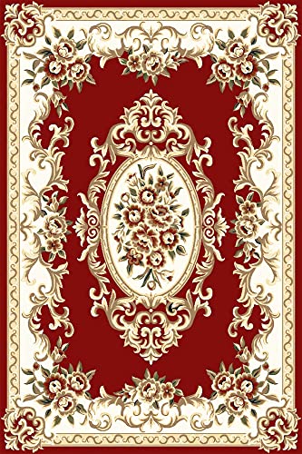 Mani Textile - Orientteppich, Rot, Maße: 300 x 400 cm von MANI TEXTILE