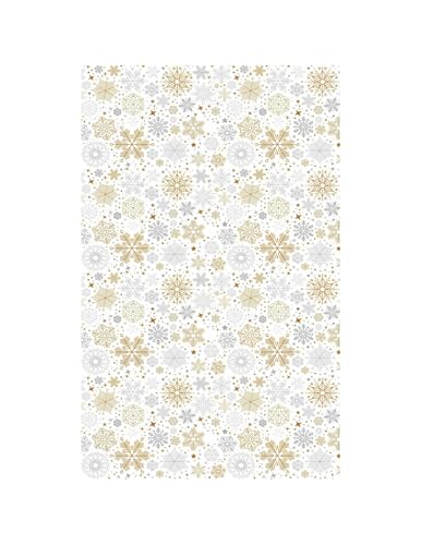 MANI TEXTILE - Teppich Weihnachtszauber Gold Maße – 70 x 140 cm von MANI TEXTILE