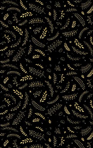Mani Textile Weihnachtsteppich, Schwarz/Gold Mani Textile Weihnachtsteppich, Schwarz/Gold von MANI TEXTILE