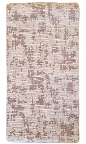 Mani TEXTILE TPS_SAFRAN_BEI_200 Teppich, Polyester, Beige, 200 x 290 von MANI TEXTILE