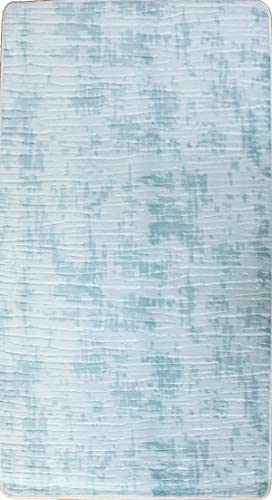 Mani TEXTILE TPS_SAFRAN_BLE_160 Teppich, Polyester, Blau, 160 x 230 von MANI TEXTILE