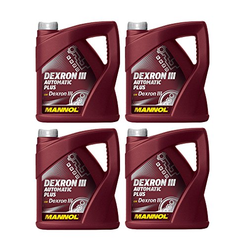 4 x 4L MANNOL ATF Dexron III Automatic Plus/Automatikgetriebe- Servo- Öl Rot 4 x 4L MANNOL ATF Dexron III Automatic Plus/Automatikgetriebe- Servo- Öl Rot von MANNOL