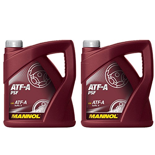 MANNOL 2 x 4L ATF-A PSF/Hydraulik- Servo- oel Suffix-A Rot Lenkoel MANNOL 2 x 4L ATF-A PSF/Hydraulik- Servo- oel Suffix-A Rot Lenkoel von MANNOL