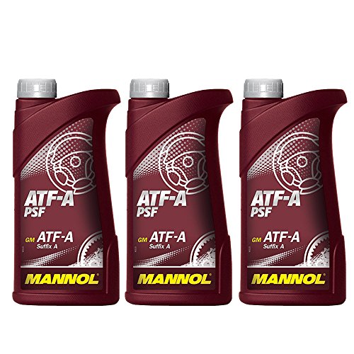 MANNOL 3 x 1L ATF A PSF/Servo- Getriebe- Hydraulik- oel Rot MANNOL 3 x 1L ATF A PSF/Servo- Getriebe- Hydraulik- oel Rot von MANNOL